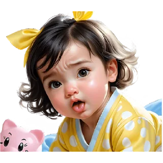 😣 emoji Милая девочка @Nyasticks Telegram sticker 17 of 33