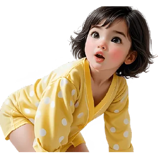 😦 emoji Милая девочка @Nyasticks Telegram sticker 14 of 33