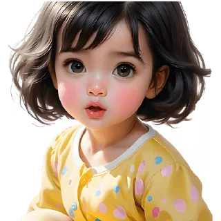 😳 emoji Милая девочка @Nyasticks Telegram sticker 22 of 33
