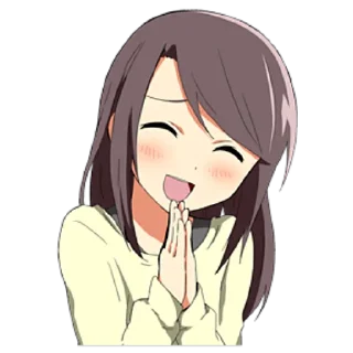 Sticker from Милая школьница @nyasticks