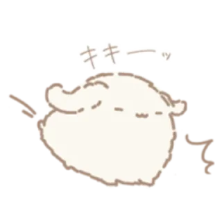 Sticker from KedamaAndHokori @nyakwii