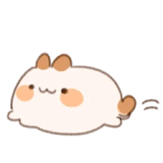 Sticker from FluffyMirin @nyakwii
