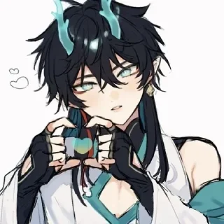 🌟 emoji dan heng @kaedehara_cazuha09 Telegram sticker 22 of 120