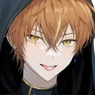 😜 emoji Акито Шинономе и Тойя Аояги Telegram sticker 7 of 120