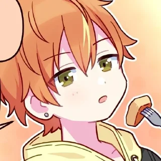 🥺 emoji Акито Шинономе и Тойя Аояги Telegram sticker 23 of 120
