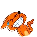 High Fox sticker 1