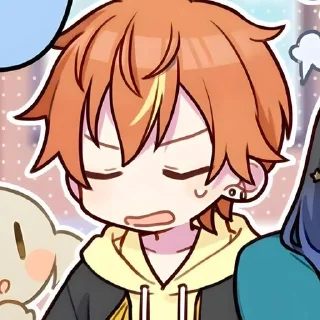 😳 emoji Акито Шинономе и Тойя Аояги Telegram sticker 24 of 120