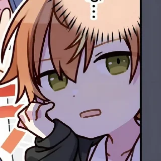 🙄 emoji Акито Шинономе и Тойя Аояги Telegram sticker 13 of 120