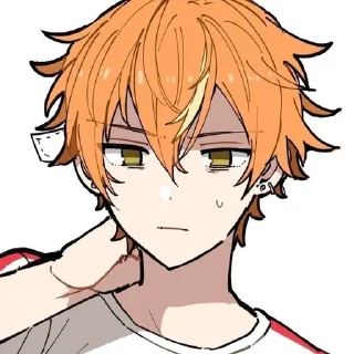 😥 emoji Акито Шинономе и Тойя Аояги Telegram sticker 15 of 120