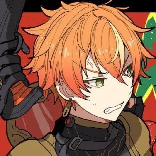 😡 emoji Акито Шинономе и Тойя Аояги Telegram sticker 5 of 120