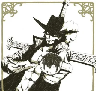 Sticker from Hawk-Eyes mihawk