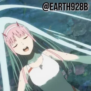 Zero Two • @Earth928B sticker 4