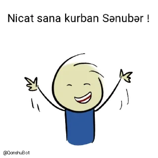 😇 emoji Nicat ve Sənubər @Qonshubot Telegram sticker 14 of 31