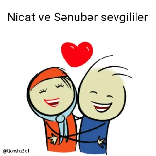 ❤️ emoji Nicat ve Sənubər @Qonshubot Telegram sticker 1 of 31