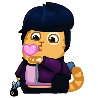 😘 emoji @CLOOBHUB <- БОЛЬШЕ Telegram sticker 9 of 43