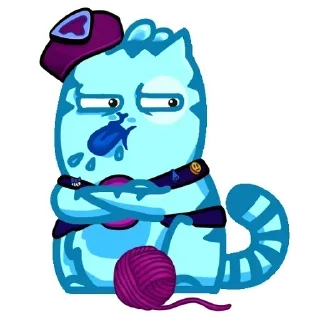 😝 emoji @CLOOBHUB <- БОЛЬШЕ Telegram sticker 5 of 43