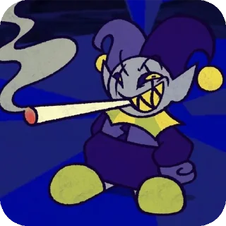 👍 emoji Jevil✅ Telegram sticker 10 of 11