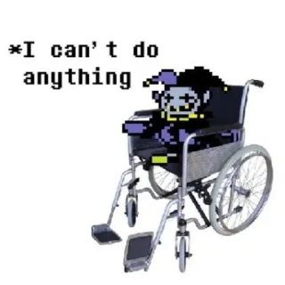 Sticker from Jevil V2 @UndertaleDeltaruneStickersArts