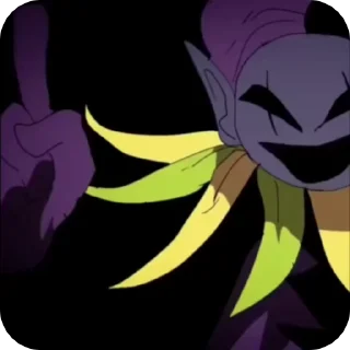 Sticker from Jevil The Jester @UndertaleDeltaruneStickersArts