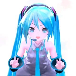 Sticker from Miku by @ekwyd