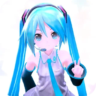 Sticker from Miku by @ekwyd