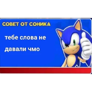 😇 emoji Советы от Соника Telegram sticker 9 of 11