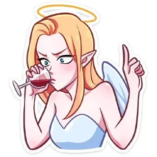 🍷 emoji Больше стикеров : @stickeriiiiiii Telegram sticker 19 of 48