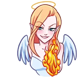 👼 emoji Больше стикеров : @stickeriiiiiii Telegram sticker 11 of 48