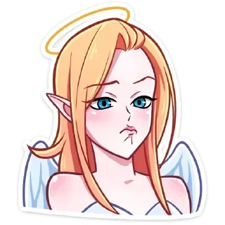 👼 emoji Больше стикеров : @stickeriiiiiii Telegram sticker 6 of 48