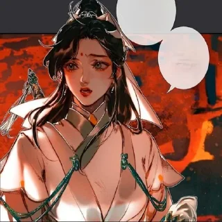 Sticker from 𝑺𝒉𝒊 𝑸𝒊𝒏𝒈𝒙𝒖𝒂𝒏 :: @wioshiw