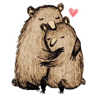 Sticker from Hugs not Drugs