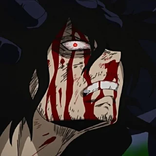 😡 emoji Aizawa BNHA Telegram sticker 22 of 120