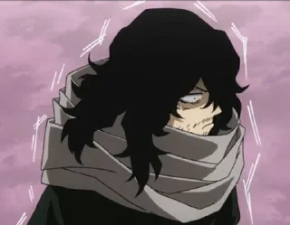 Aizawa BNHA sticker 1