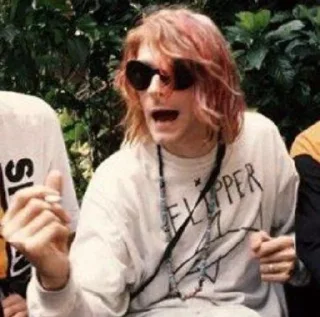 Sticker from Kurt!!!