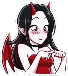 Sticker from angel