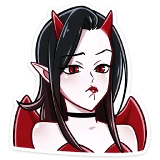 Sticker from angel