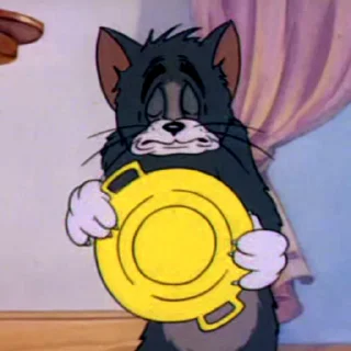 😢 emoji Tom & Jerry @memdeleevBot Telegram sticker 21 of 49