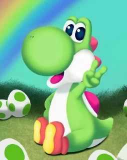 Sticker from Yoshi