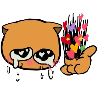 ❤️ emoji сирок Telegram sticker 6 of 17