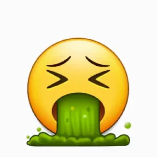 🤢 emoji Video Favorite stickers Telegram sticker 1 of 21
