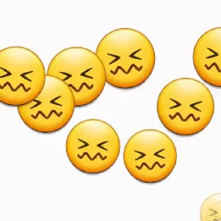 😖 emoji Video Favorite stickers Telegram sticker 14 of 21