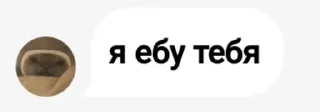Sticker from Хуйню настрочил