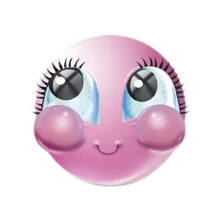 Sticker from cutie