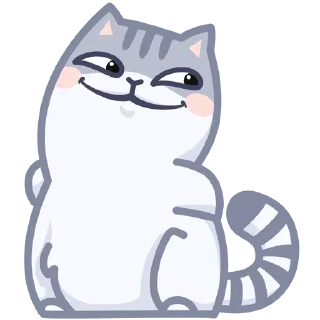 Sticker from Серый персик