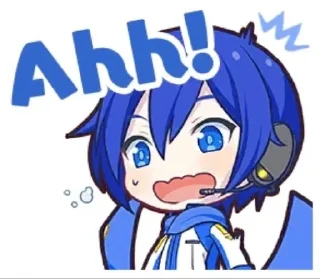 😨 emoji Kaito {SEKAI} Telegram sticker 9 of 78