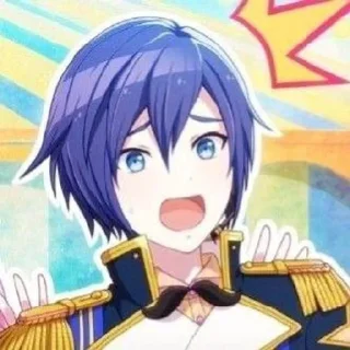 😨 emoji Kaito {SEKAI} Telegram sticker 2 of 78