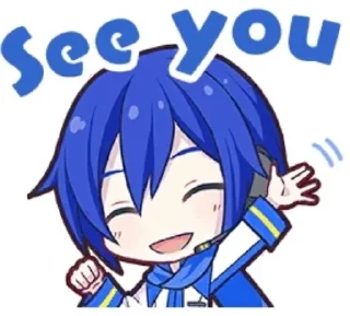 💋 emoji Kaito {SEKAI} Telegram sticker 13 of 78