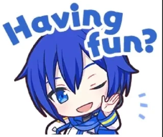 🤗 emoji Kaito {SEKAI} Telegram sticker 6 of 78