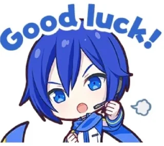 ✊ emoji Kaito {SEKAI} Telegram sticker 8 of 78