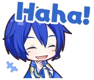 😂 emoji Kaito {SEKAI} Telegram sticker 10 of 78